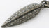 Pave Diamond Southwestern Feather Charm, (DCH-75)